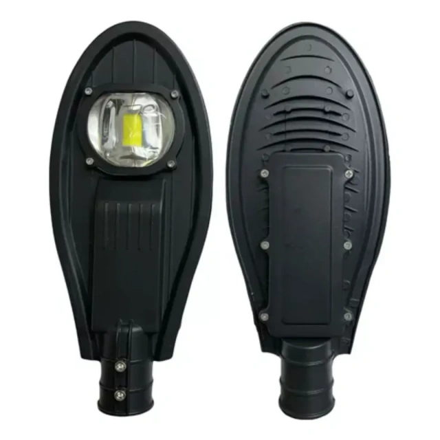 Luminaria Publica Cob 50w Branco Quente E Bf Para Praca Rua
