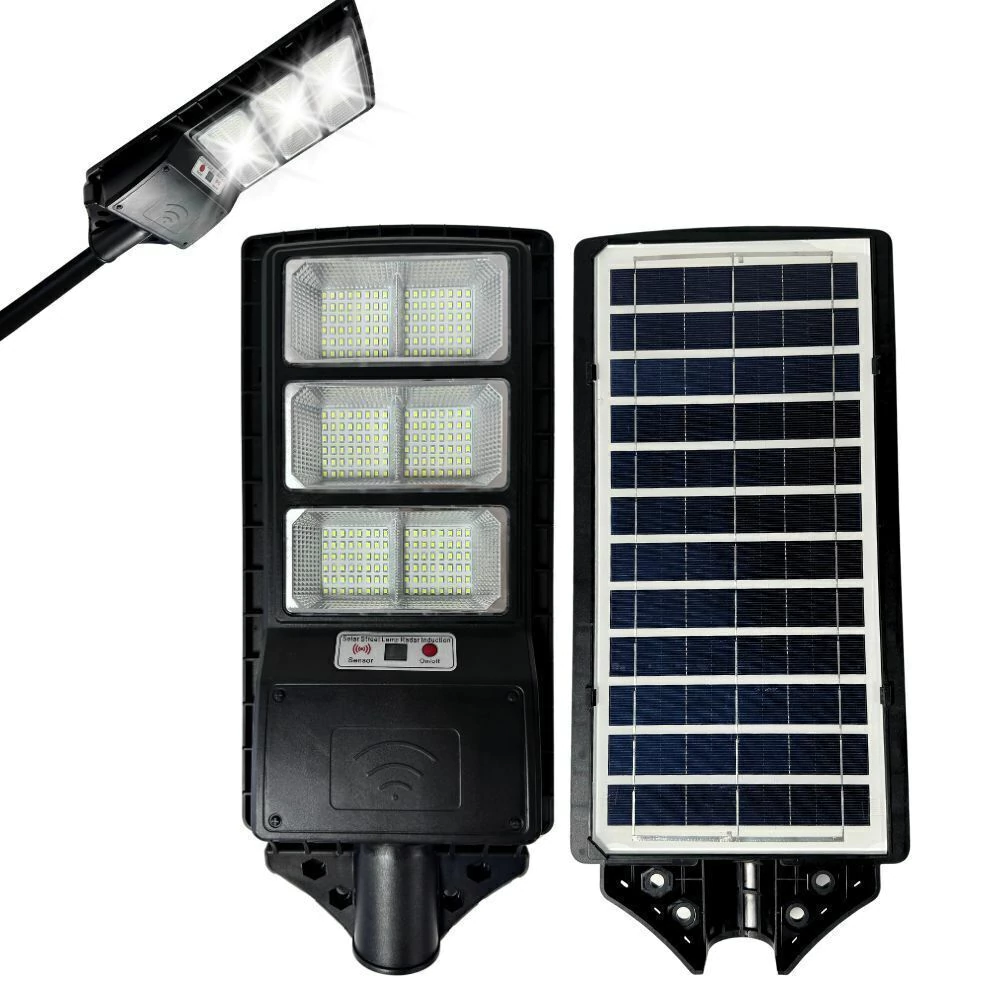 Luminária Solar 150w Para Poste Público Com Bateria integrada Completo