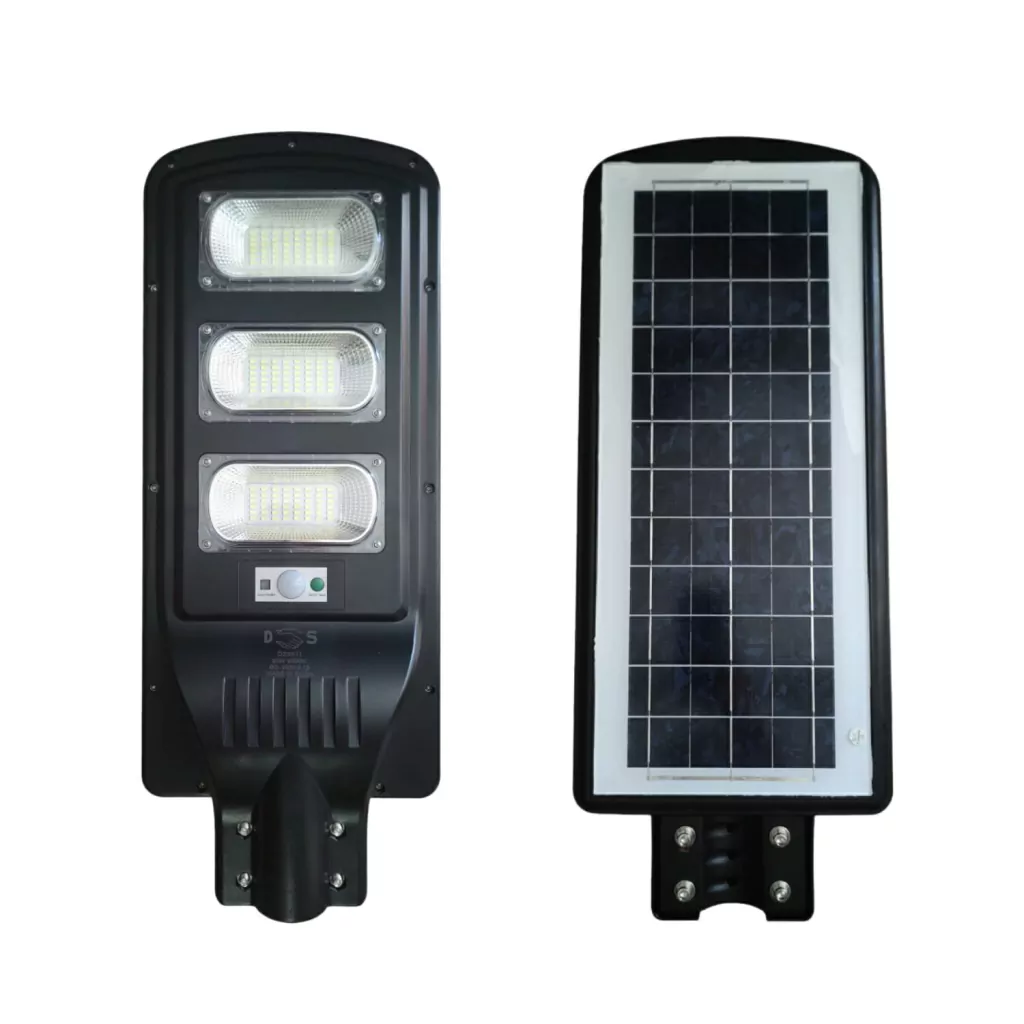 Luminária SOLAR 90w LED + Suporte de aço 50cm