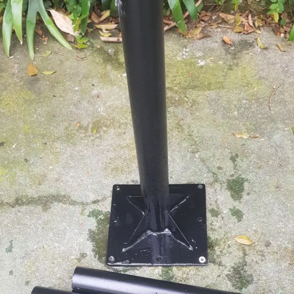 Poste De Aco 5 Metros Publica Extensivel A 12m 5 Pcs De 85cm - foto 2