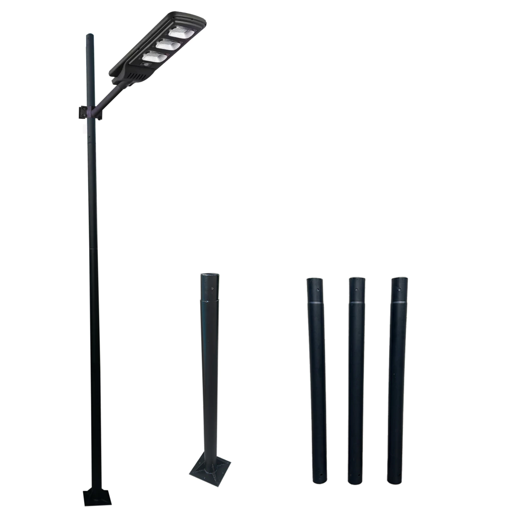 Poste De Aço 3 Polegadas Modular Pública Extensível