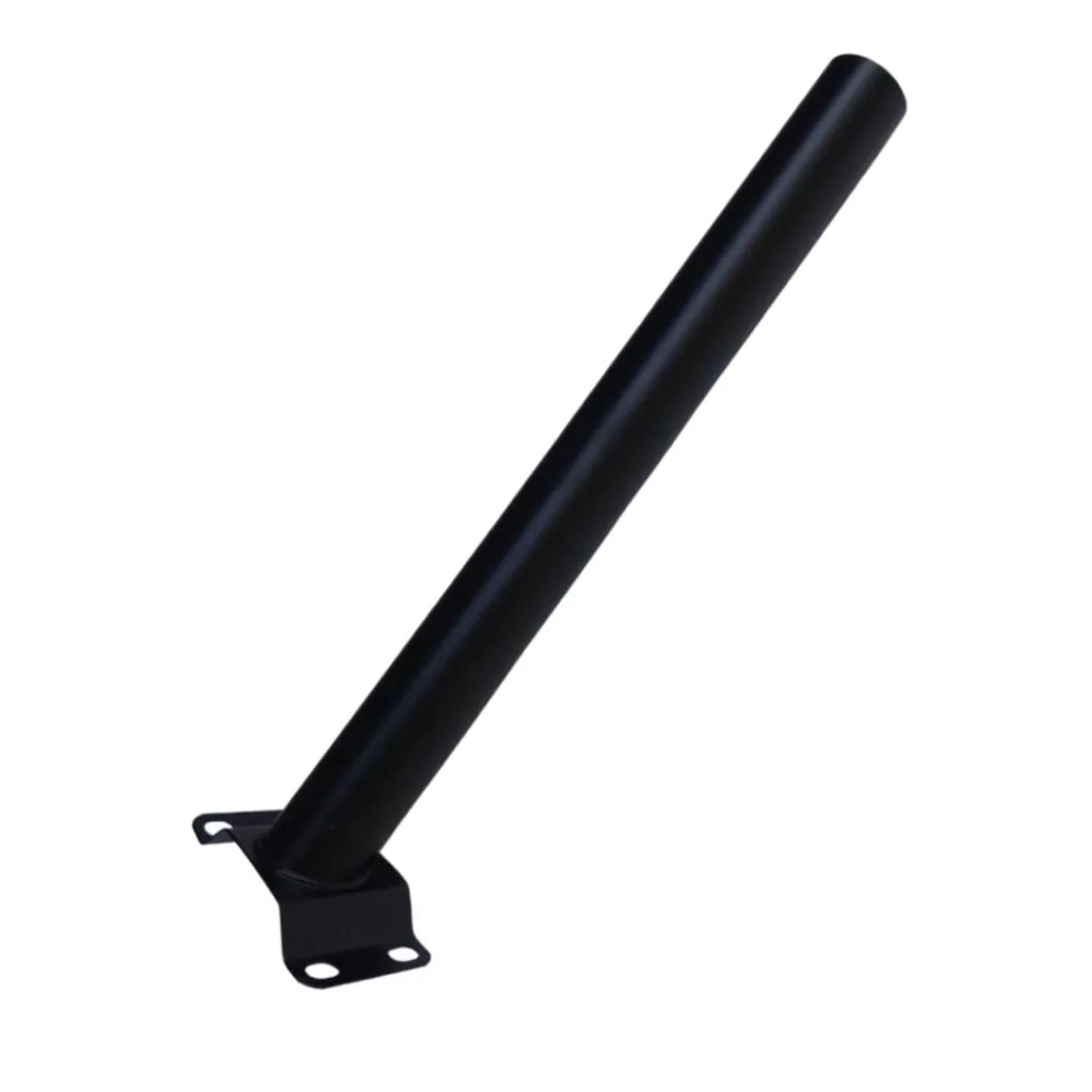Suporte 50cm p/ Luminária - haste de metal para parede ou poste público